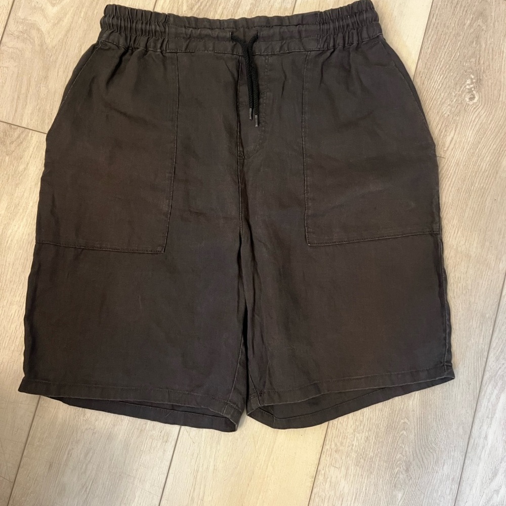 Men’s OurCaste Linen Blend Shorts